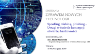 Obraz: Plakat ze spotkania z prawem nowych technologii w dniu 17 maja 2022 roku